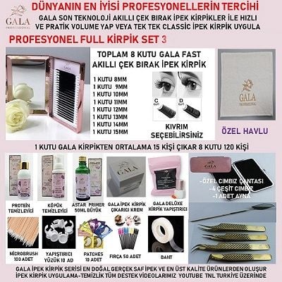 İPEK KİRPİK SETLER